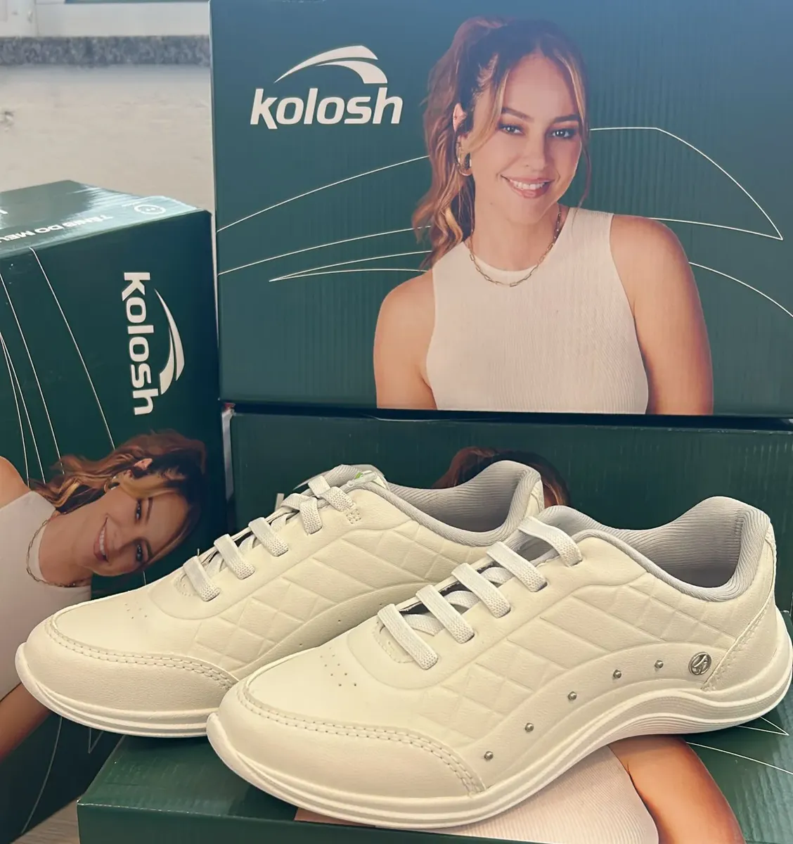 Tênis Kolosh Feminino Casual Básico Dia A Dia Conforto