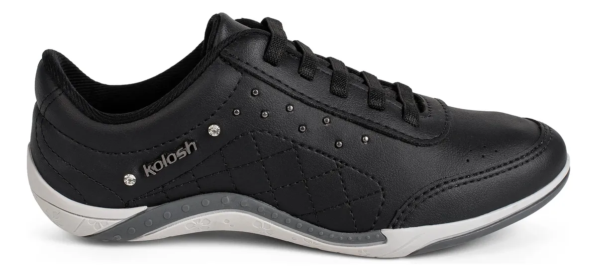 Tênis Kolosh Feminino Casual Conforto Elástico Palmilha Gel