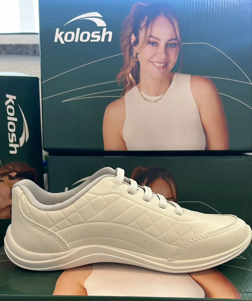 Tênis Kolosh Feminino Casual Básico Dia A Dia Conforto